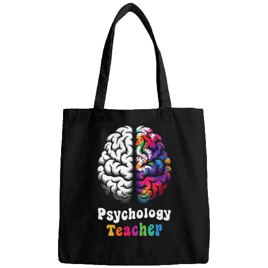 Psychology Teacher Student Mind Brain Psychology Bags
