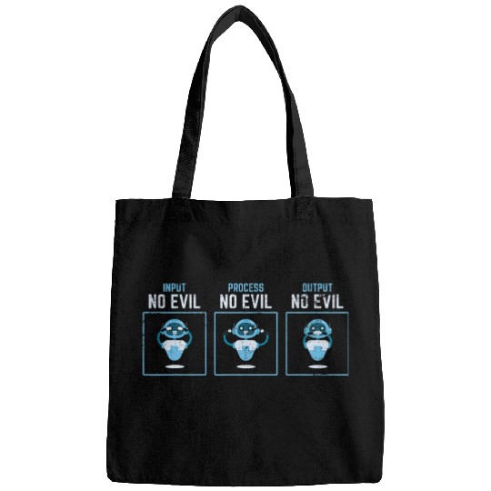 Wise Robots Computer Programmer Engineer Software Developer Bags