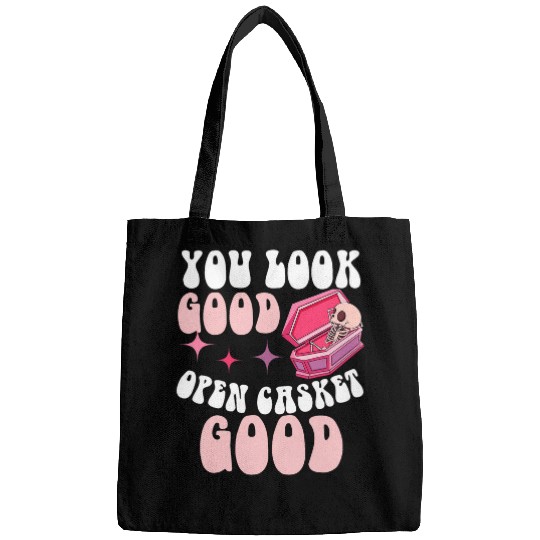 men women funny funeral service worker mortician humor 10 Bags