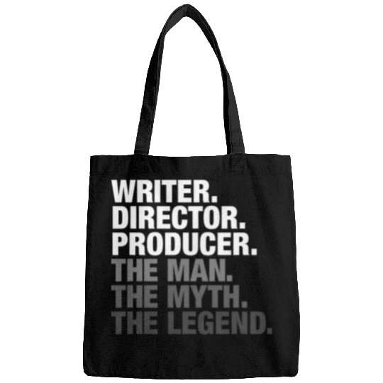 Writer Director Producer The Man Myth Legend Movie Film TV Bags
