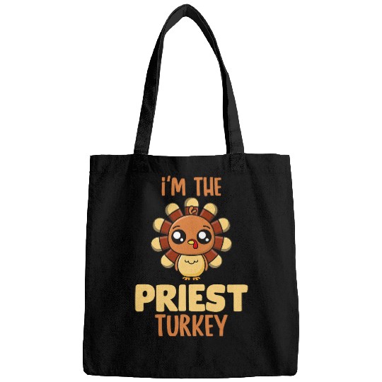 Priest Turkey Matching Family Group Thanksgiving Party Pj Bags
