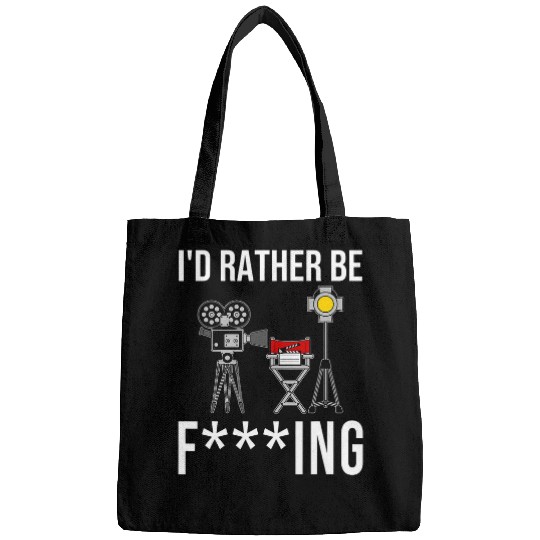 Funny Filmmaker Gift Cool Movie Director Filming Gag Lover Bags