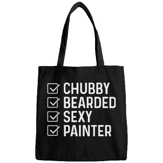 Mens Chubby Bearded Sexy Painter Bags