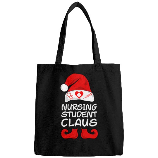 Nursing Student Claus Funny nurses Christmas Bags