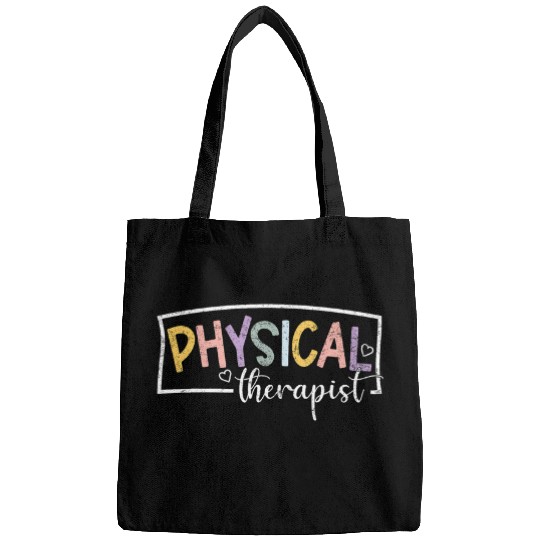Physical Therapy Funny Physical Therapist PT therapist month 3 Bags