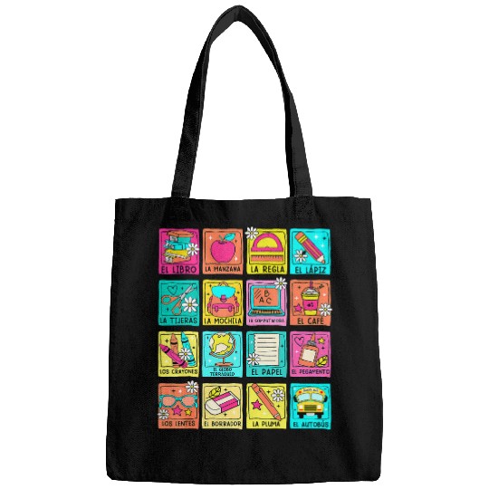 Maestra Bilingue Back To School Spanish Teacher Student 1 Bags