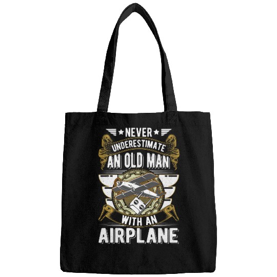 RC Aircraft Pilot Dad Husband Model Plane Bags