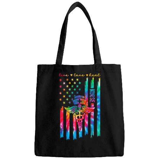 nursess Day Happy nurses Week 2024 Appreciation nurses Tie Dye Bags