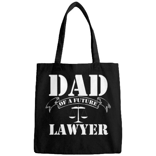 Mens Dad of a Future Lawyer Law Student Attorney Law School Bags