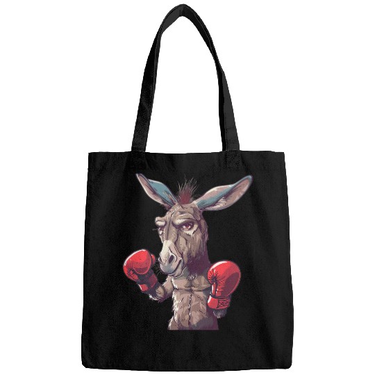Funny old Donkey Animal with punching Mitts Costume Bags