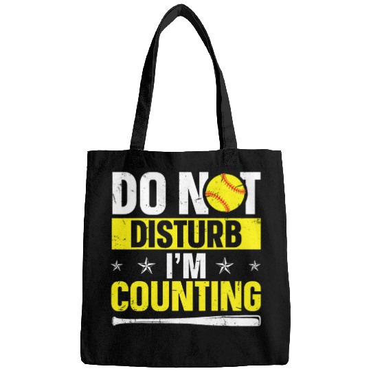 Do not disturb Im counting Design for a Score Book Keeper Bags