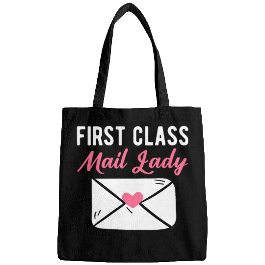 First Class Mail Lady Postal Worker Post Woman Worker Bags