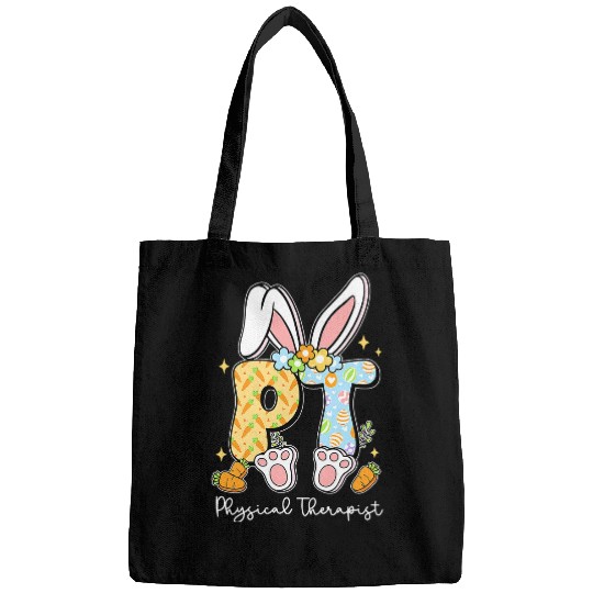 Physical Therapist PT Physical Therapy Bunny Easter Day Bags
