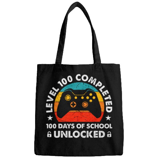Video Gamer Student 100th Day Teacher 100 Days of School 6 Bags