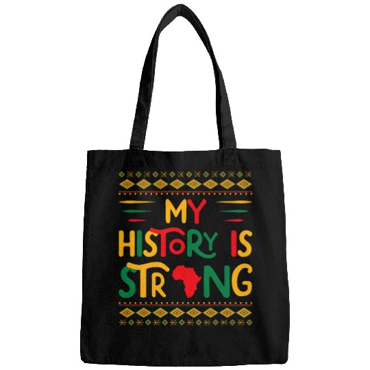My History is Strong Future Black History Maker Student Bags