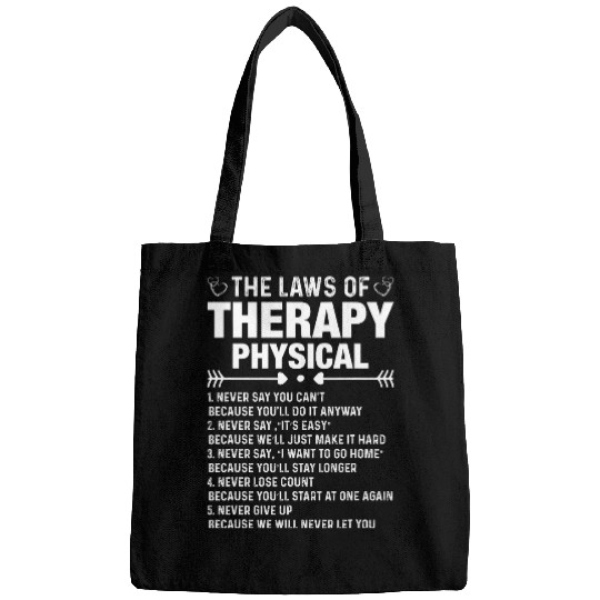 PT Physical Therapist The Laws Of Physical Therapy 9 Bags