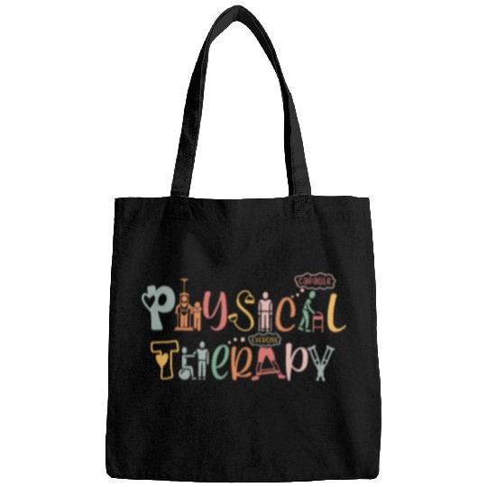 Physical Therapy Funny Physical Therapist PT Month Bags