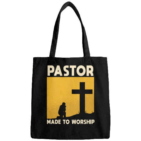 Pastor Made To Worship Priest Pastor Clergyman Bags