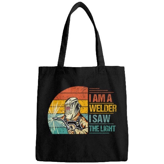 Metal Worker Welding Welder Dad Work Men Bags
