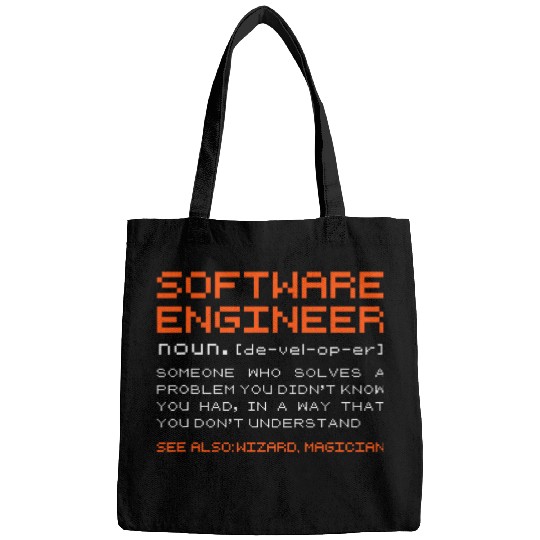 Software Engineer Definition Software Developer Programmer Bags