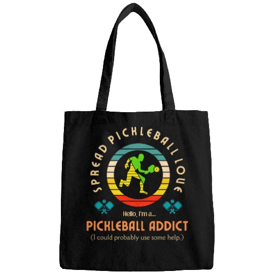 Love Pickleball Pickleball Addict Spread Pickleball Love Bags