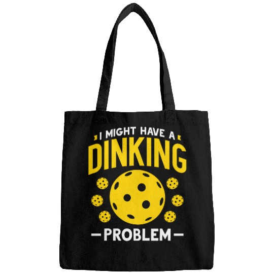 Funny Pickleball Dink Graphic Women Men Pickleball Player 4 Bags