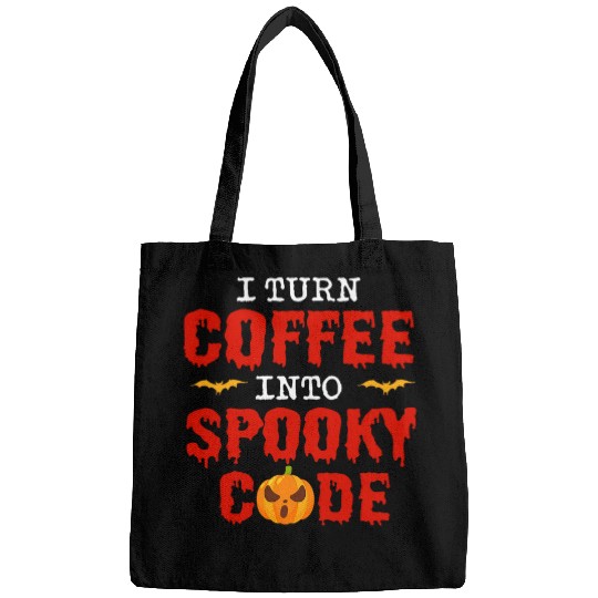 Halloween Programmer Coder Software Web Developer Coding 7 Bags