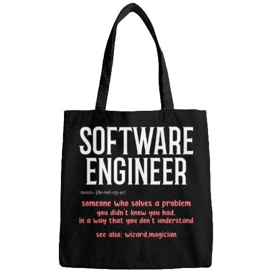 Software Engineer Definition Computer Programmer Developer Bags