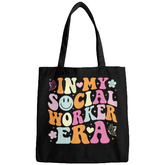 In My Social Worker Era Cute Social Worker Graduation MSW Bags