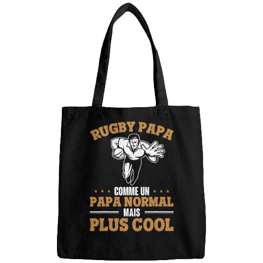 Mens Sporty Rugby Player Cool Dad Rugby Bags