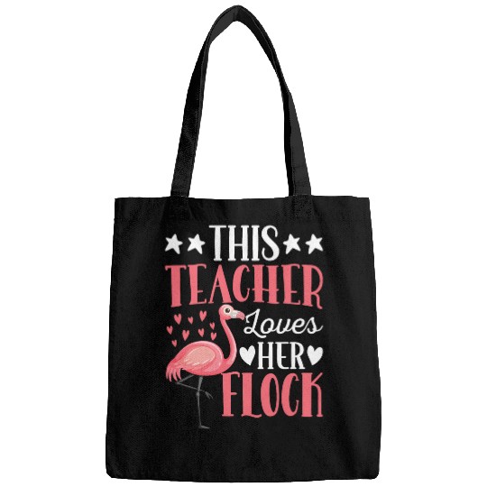Pink Flamingo Teacher Classroom This Teacher Loves Her Flock Bags