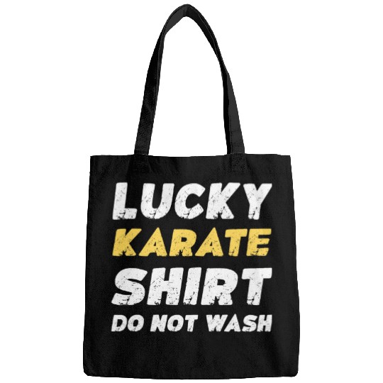 Funny Karate Lucky Karate Do Not Wash Bags