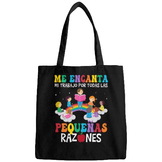 Spanish Teacher Bilingual Teacher Maestra Maestras Bags