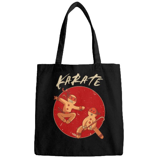 Christmas Karate Ninja Gingerbread Bags