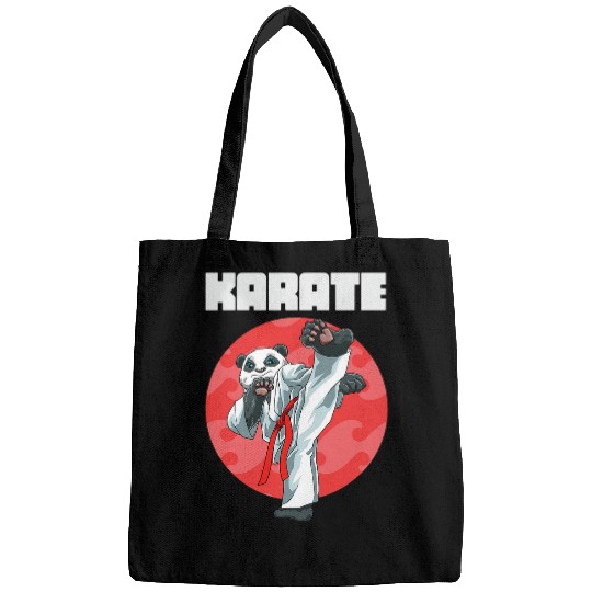 Funny Karate Panda 2 Bags
