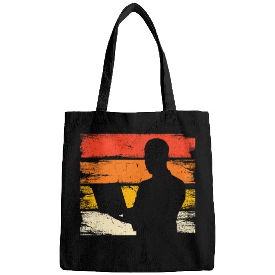 Software Engineer Retro Programmer Computer Developing 1 Bags
