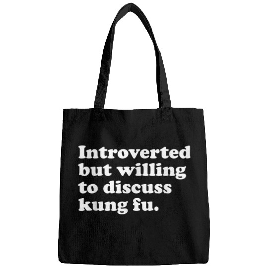 Funny Kung Fu Men Women or Kids Bags