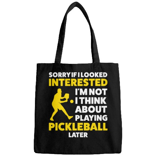 Im not Im think about playing pickleball sport Bags