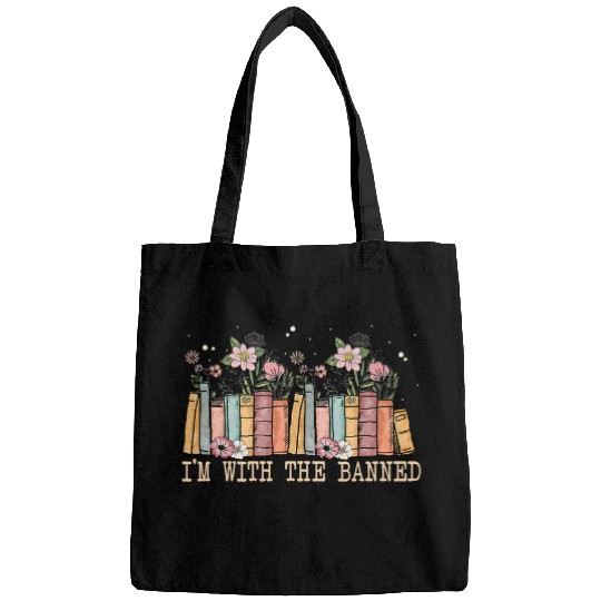 Book Lovers Im With The Banned Books Bags