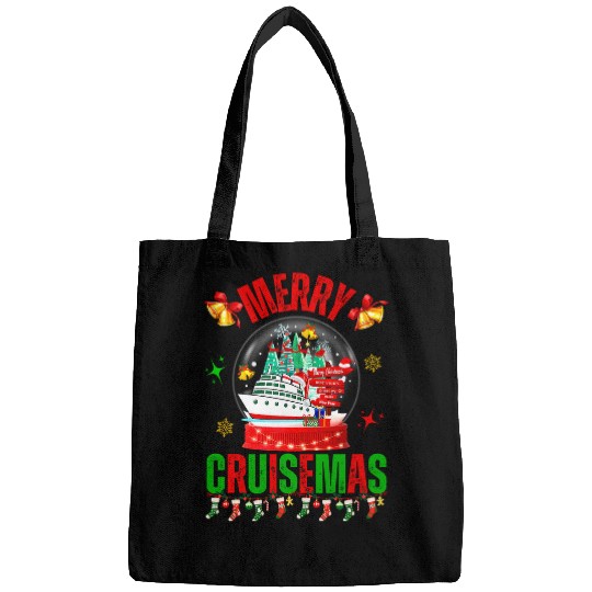 Merry Cruisemas Family Cruise Christmas Funny Boat Trip 2 8 Bags