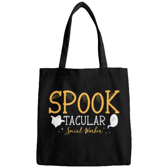 Spook Tacular Social Worker Pedagogy Psychology Halloween Bags