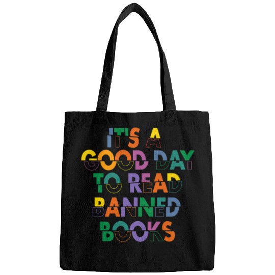 Book Lovers Good Day To Read Banned Books Librarian Apparel Bags