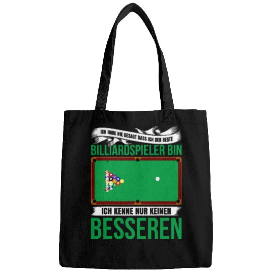 Mens Billiard games billiard player pool player 1 Bags