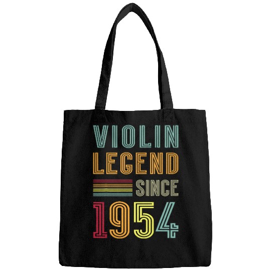 Violinist Legend 1954 70 Years Musician 70th Birthday Violin Bags