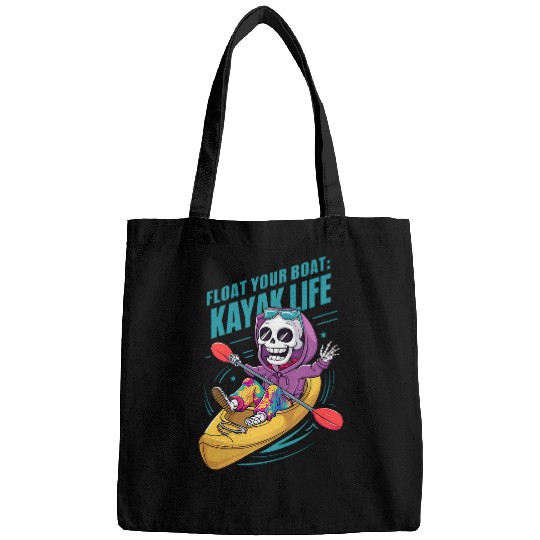 Funny Skeletons Float Your Boat Kayak Outdoor Bags