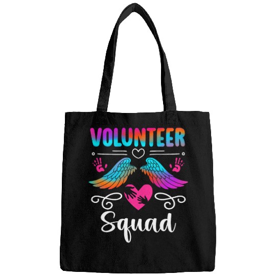 Volunteer Squad Voluntary Worker Crew Volunteering Team Bags