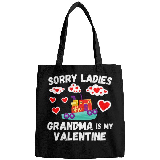 Cute Valentines Day Grandson Funny Boat Kids Boys Gift Bags