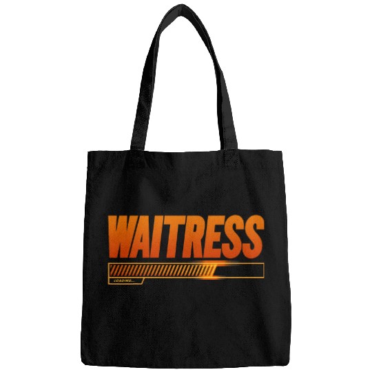 Waitress Loading School Graduates Future Waitress Bags