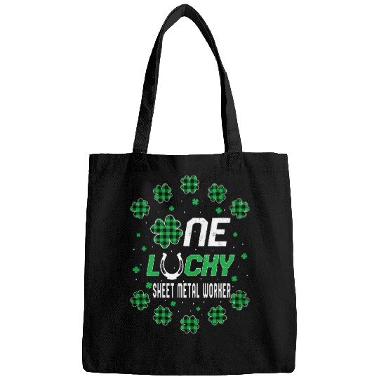St Patricks Day PreK Kinder One Lucky Sheet Metal Worker Bags