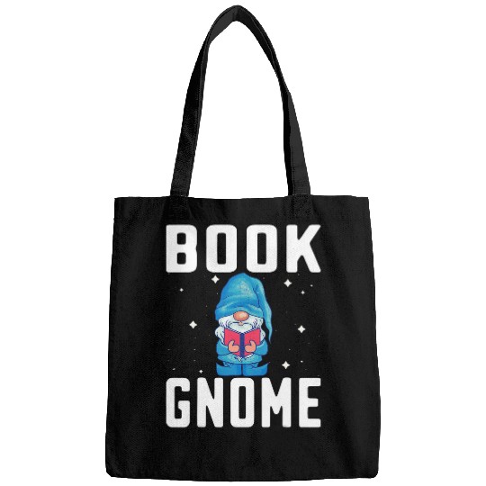 Garden Gnomes Book Reader Reading Gnome Lover Bags